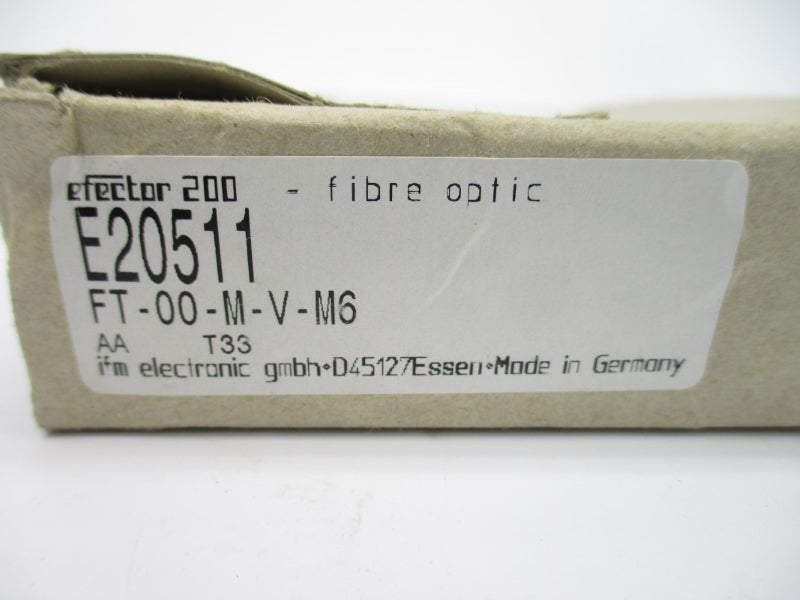 IFM EFECTOR E20511 FT-00-M-V-M6 NSMP