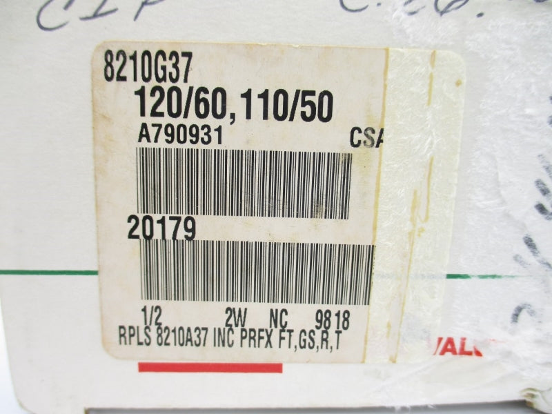 ASCO 8210G37 110/120V 1-125/5-150PSI 1/2" NSMP