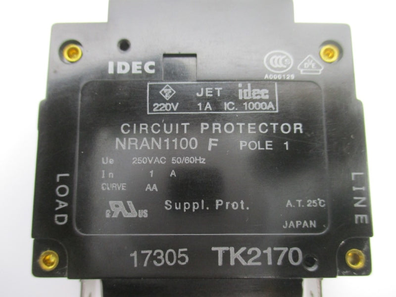 IDEC NRAN1100F1AAA 250VAC 1A NSMP