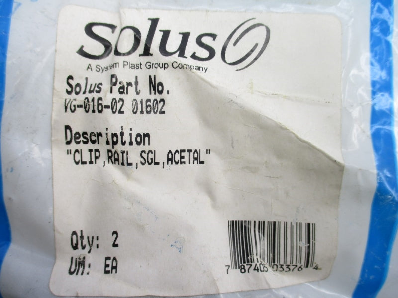 SOLUS VG-016-02 01602 (PKG OF 2) NSMP