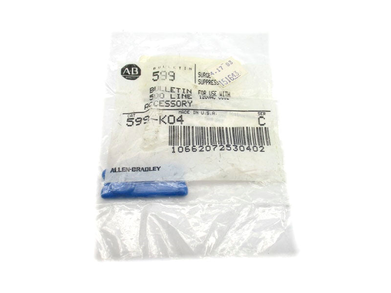 ALLEN BRADLEY 599-KO4 SER. C 120VAC NSMP