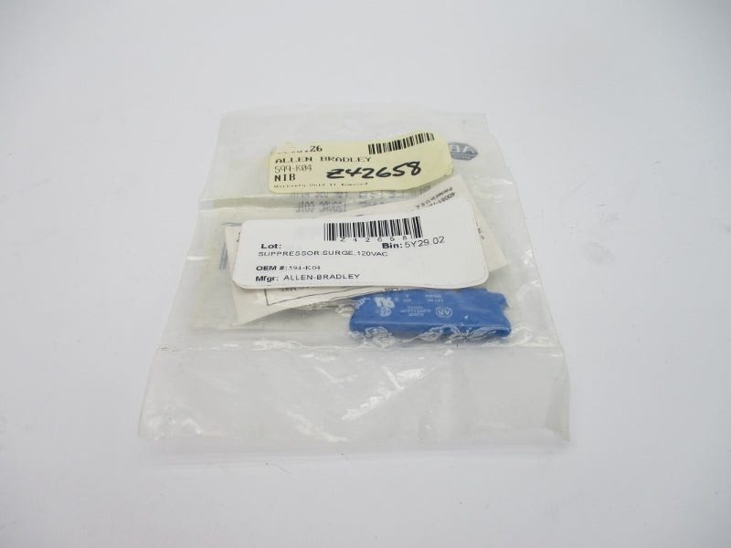 ALLEN BRADLEY 599-KO4 SER. C 120VAC NSMP