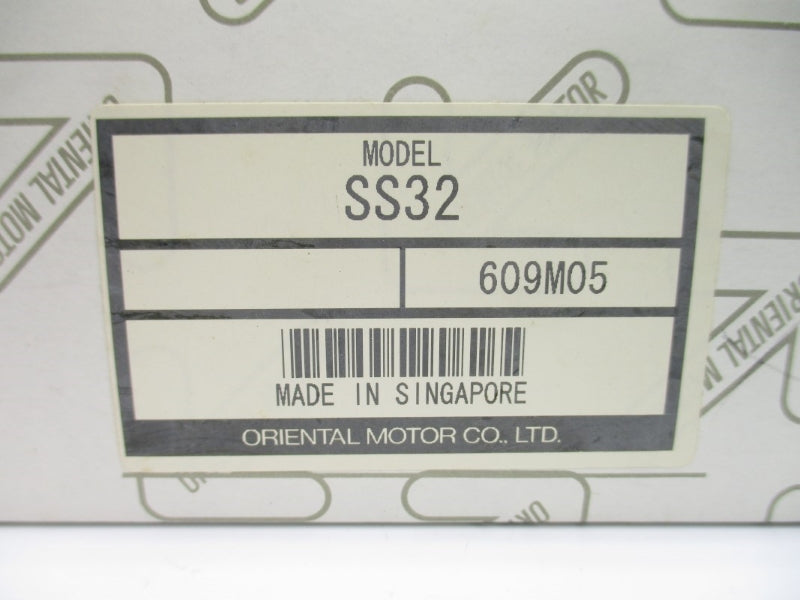 ORIENTAL MOTOR SS32 200V 3A NSMP