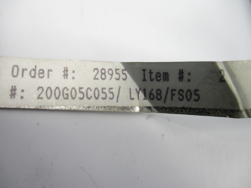 BURNS ENGINEERING 200G05C055/LY168/FS05 600V NSNP
