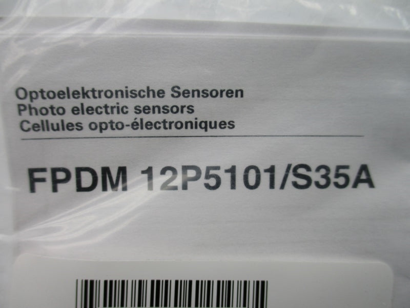 BAUMER ELECTRIC FPDM12P5101/S35A 10-30VDC NSMP