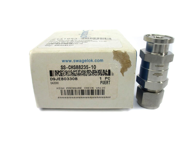 SWAGELOK SS-CHS88235-10 10PSI NSMP