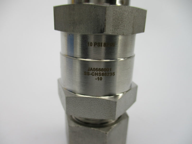 SWAGELOK SS-CHS88235-10 10PSI NSMP