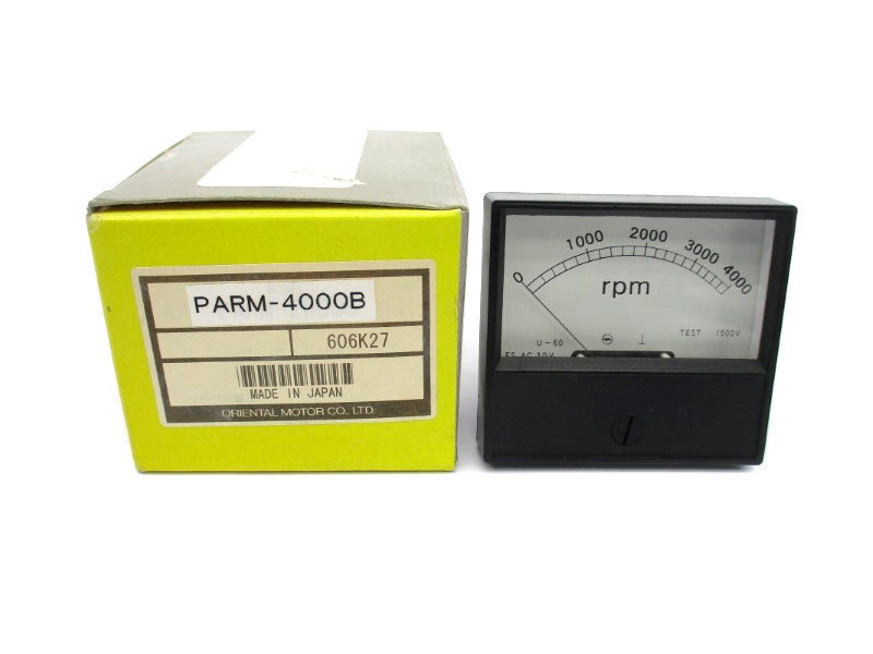 ORIENTAL MOTOR PARM-4000B 606K27 0-4000RPM NSMP