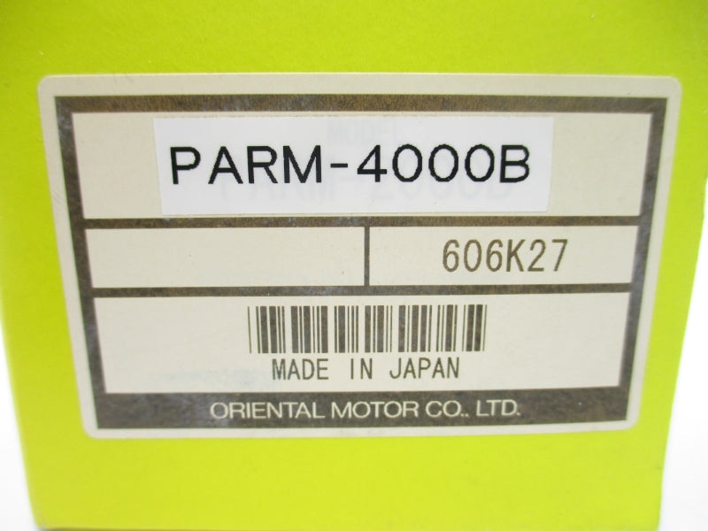 ORIENTAL MOTOR PARM-4000B 606K27 0-4000RPM NSMP