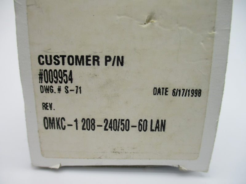 SPORLAN OMKC-1 208-240V NSMP