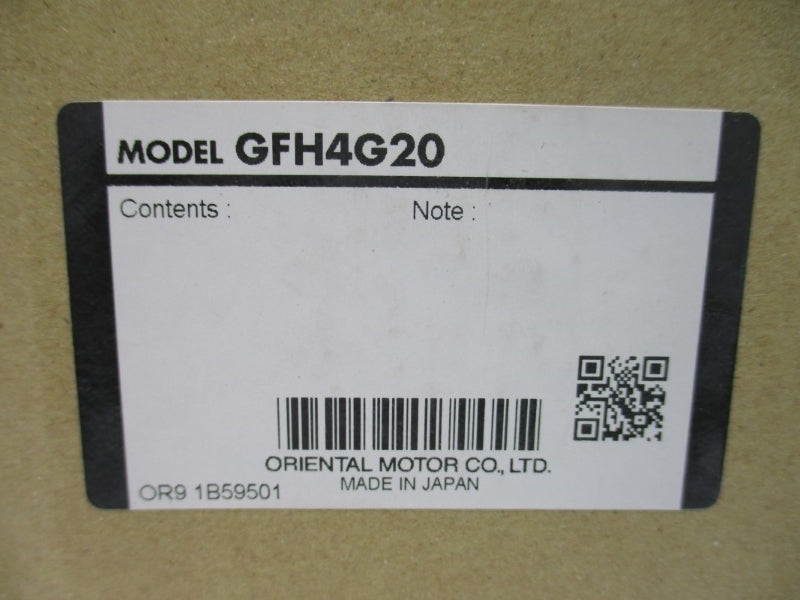 ORIENTAL MOTOR GFH4G20 NSMP