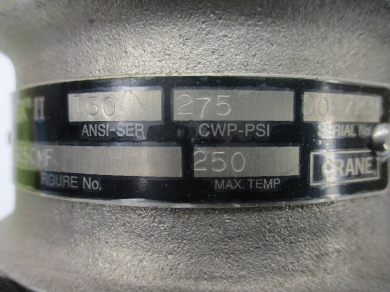 CRANE 2G15CMF G15CMF 275PSI 250' 2" NSMP
