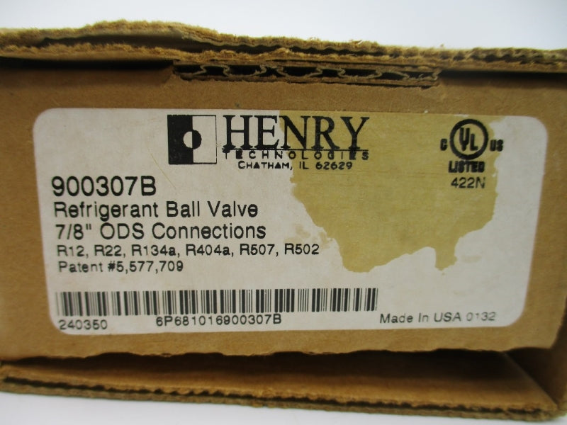 HENRY TECHNOLOGIES 900307B 500PSI 7/8" NSMP