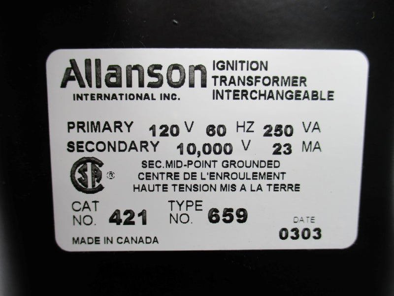 ALLANSON 421659 120V NSMP