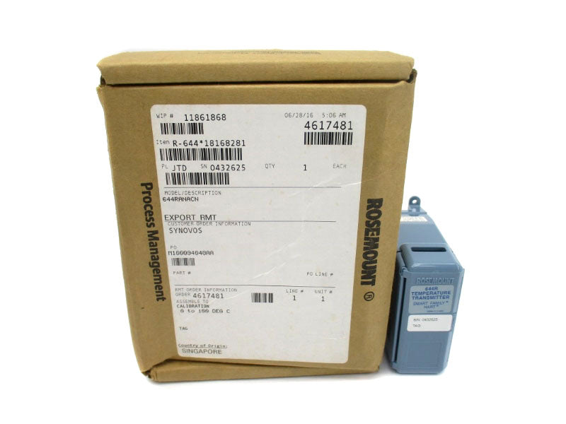 ROSEMOUNT 644RANACN 12.0-42.4VDC NSMP