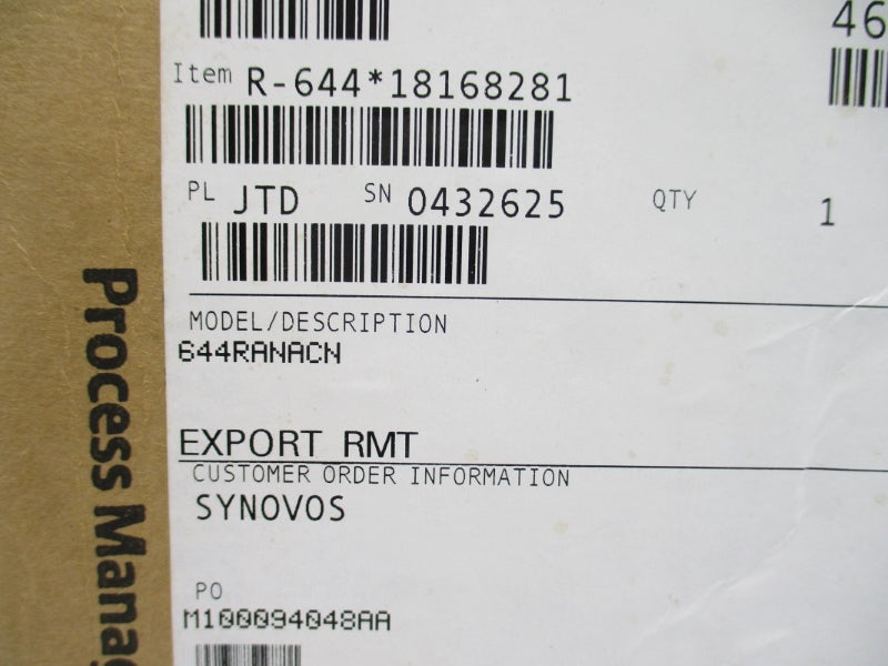 ROSEMOUNT 644RANACN 12.0-42.4VDC NSMP