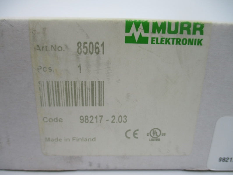 MURR ELEKTRONIK 85061 NSFS