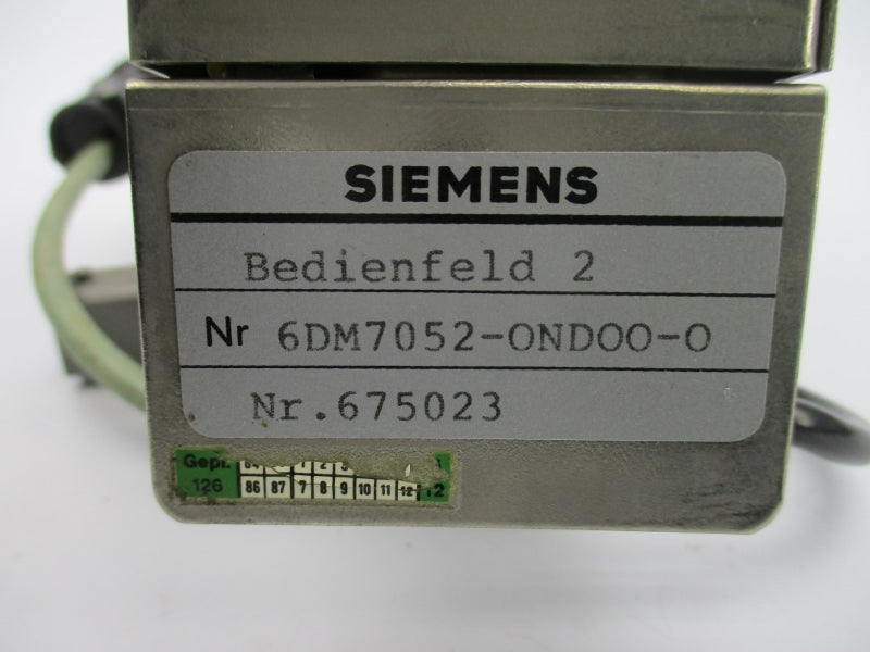SIEMENS 6DM7052-0ND00-0 NSNP