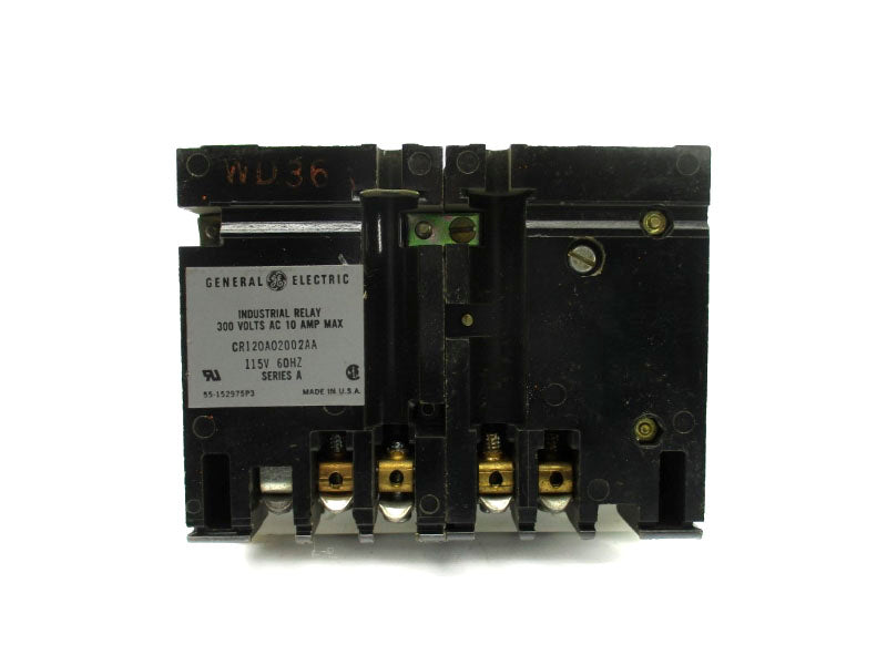 GENERAL ELECTRIC CR120A02002AA SER. A 115V 10A (AS PICTURED) NSNP