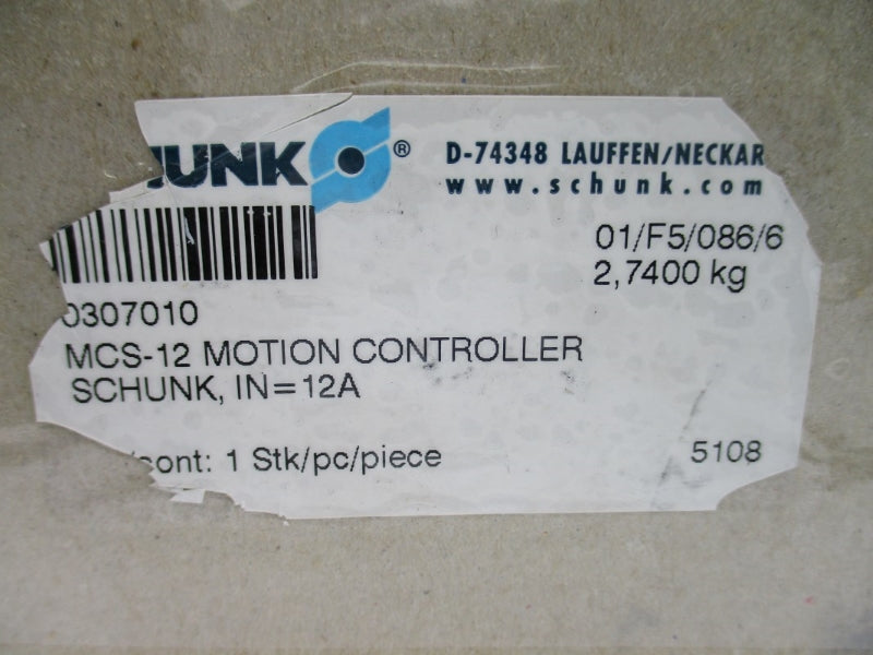 SCHUNK MCS-12 0307010 24V NSMP