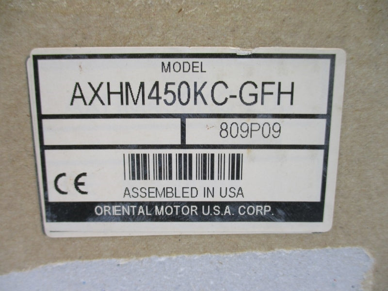 ORIENTAL MOTOR AXHM450KC-GFH NSMP