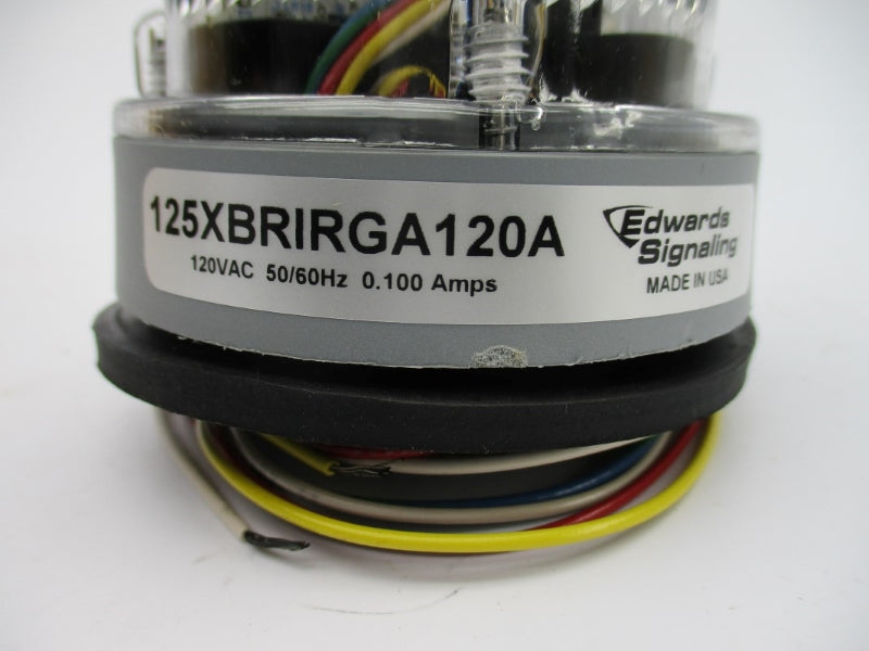 EDWARDS SIGNALING 125XBRIRGA120A 120VAC 0.100A NSMP