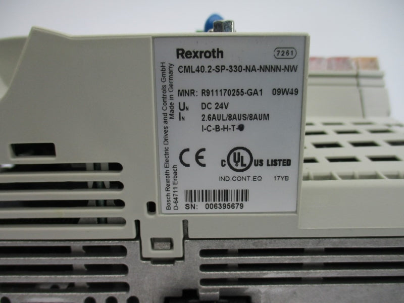 REXROTH CML40.2-SP-330-NA-NNNN-NW R911170255-GA1 24VDC NSMP