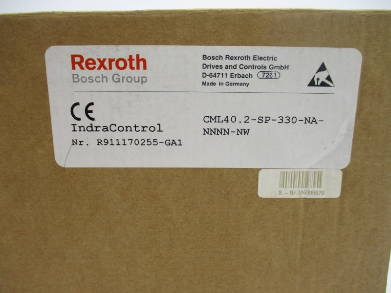 REXROTH CML40.2-SP-330-NA-NNNN-NW R911170255-GA1 24VDC NSMP