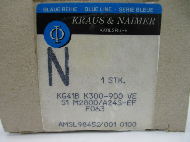 KRAUS & NAIMER KG41BK300-900VE 600VAC 40A NSMP