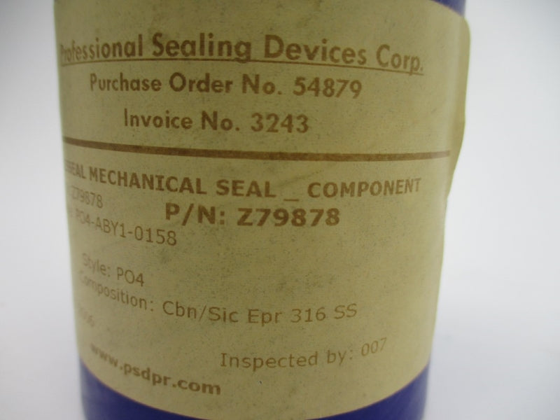 PROFESSIONAL SEALING DEVICES Z79878 NSMP
