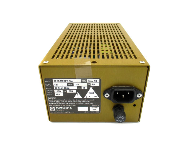 PHOENIX IMAGING 2020-B23PS-NA 120V 2.5A NSNP