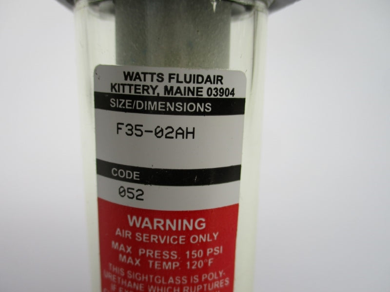 WATTS FLUIDAIR F35-02AH 150PSI 120'F NSNP
