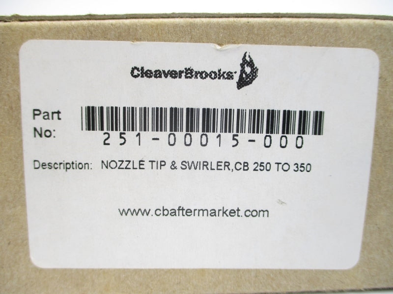 CLEAVER BROOKS 251-00015-000 NSMP