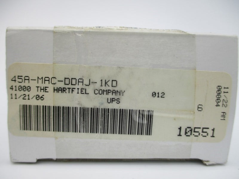 MAC 45A-MAC-DDAJ-1KD 24VDC 120PSI NSMP