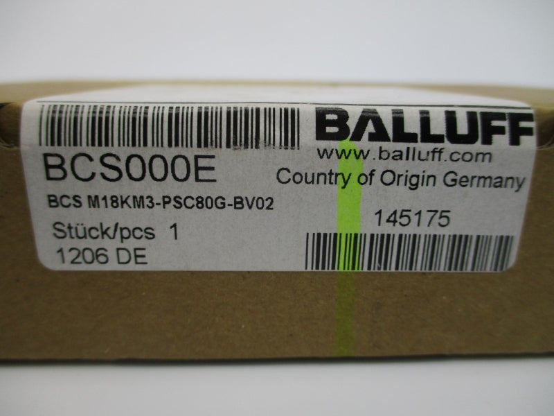 BALLUFF BCSM18KM3-PSC80G-BV02 BCS000E NSFS