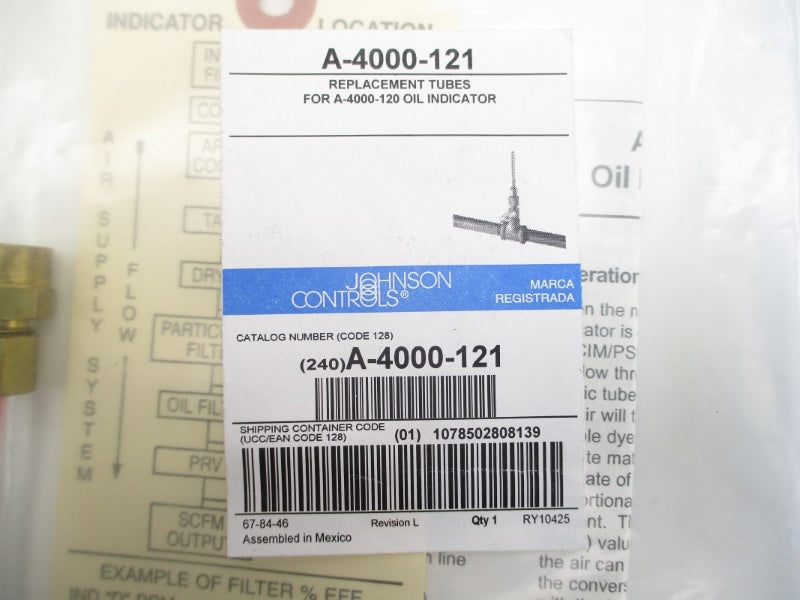 JOHNSON CONTROLS A-4000-121 NSMP