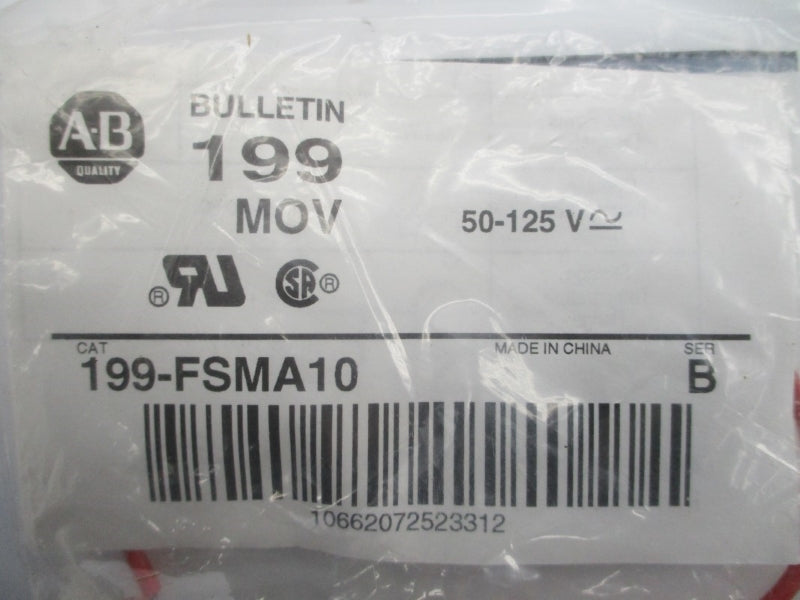 ALLEN BRADLEY 199-FSMA10 SER. B 50-125V NSMP