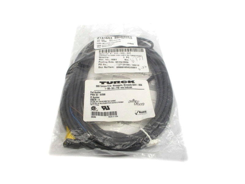 TURCK PKW3Z-6/S90 U0078-4 125V 4A NSMP