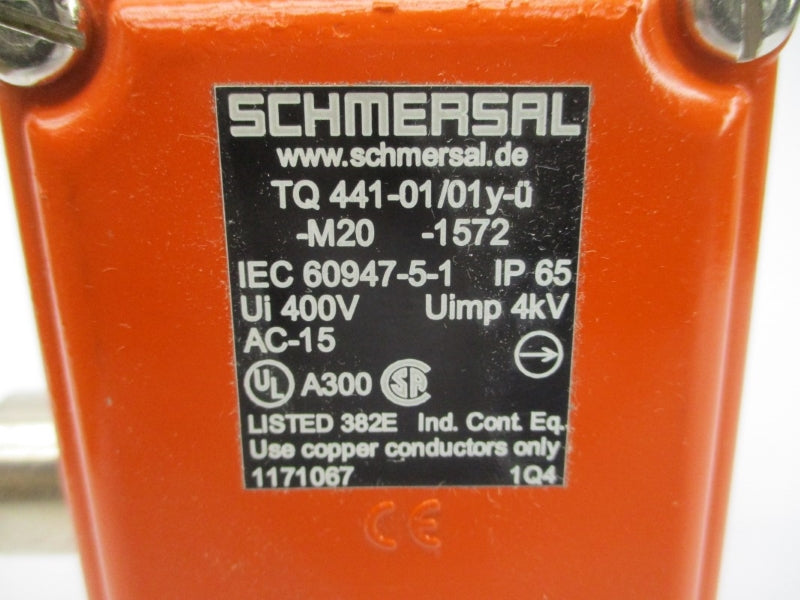 SCHMERSAL TQ441-01/01Y-UE-M20-1572 400V NSMP