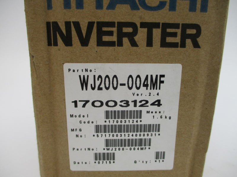HITACHI WJ200-004MF 100-120V 14.0A NSMP