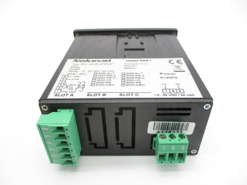 NOKEVAL 2021-24VDC-STERIS F/W V1.01 24VAC NSNP