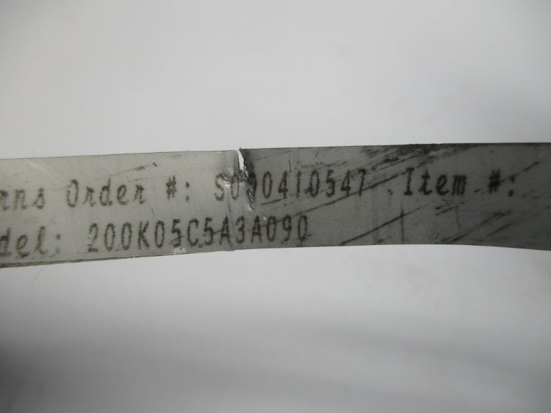 BURNS ENGINEERING 200K05C5A3A09 NSNP