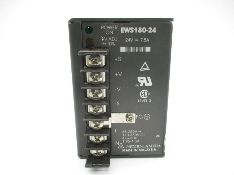 NEMIC LAMBDA EWS180-24 24V 7.5A NSMP