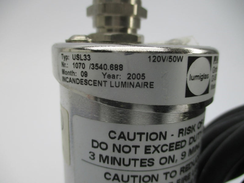 LUMIGLAS USL33 1070/3540.688 120V NSMP