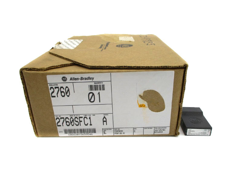 ALLEN BRADLEY 2760-SFC1 SER. A NSMP