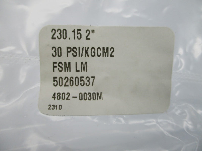 WIKA 230.15 50260537 30PSI 2" NSMP