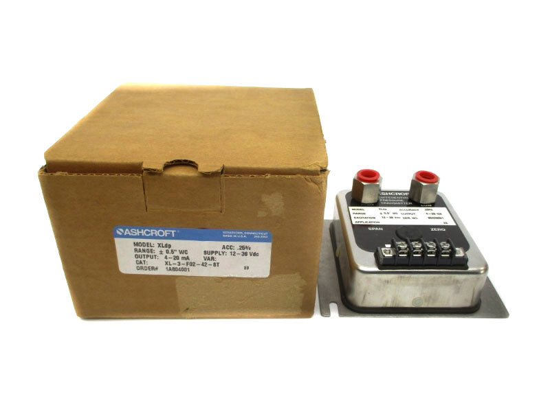 ASHCROFT XL-3-F02-42-ST XLDP 12-36VDC 0.5"WC NSMP