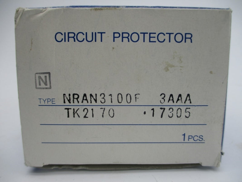 IDEC NRAN3100F3AAA 250VAC 3A NSMP