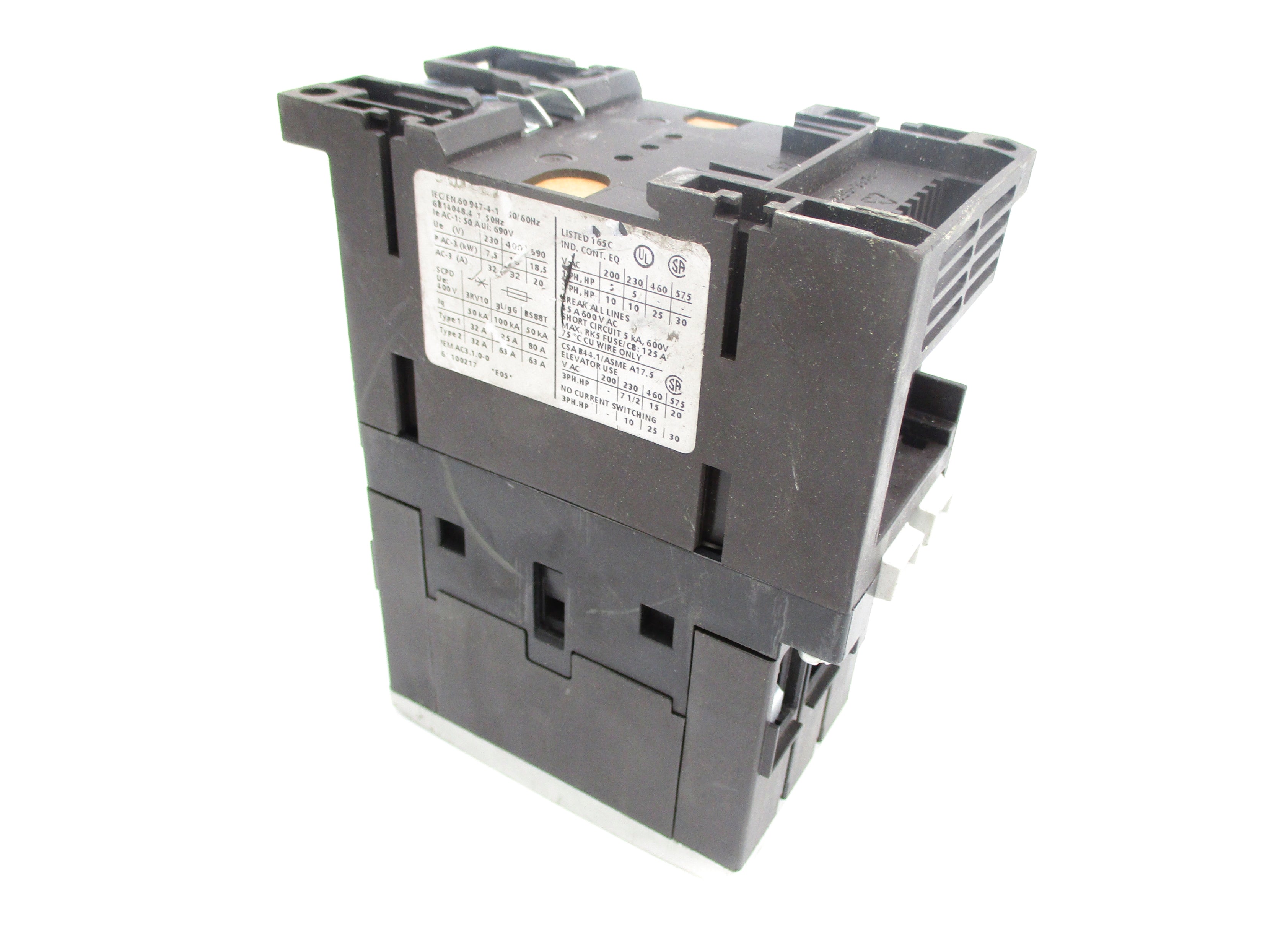 SIEMENS 3RT1034-1BB40 24VDC (AS PICTURED) NSNP
