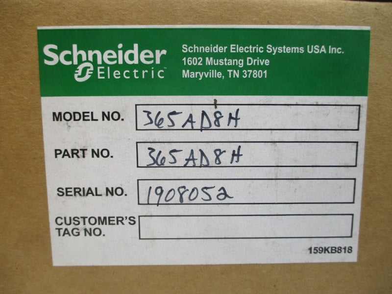 ROBERTSHAW 365A-D8H 120VAC 0.3A NSMP